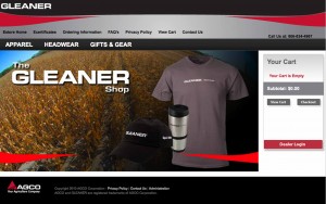 Shop Gleaner Website