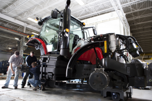 AGCO Jackson: Engineers building first pilot unit (Massey Ferguson 8600 Series)