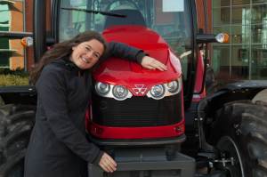 Manon Ossevoort 'Tractor Girl' and Expedition Ambassador and Lead Driver of the Antarctica2 Expedition visits Abbey Park