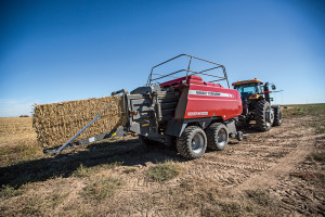 The Hesston 2270XD large square baler