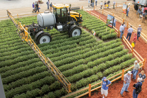 The plot at the 2014 AGCO exhibit, in partnership with the Gilbert, Iowa, FFA chapter.