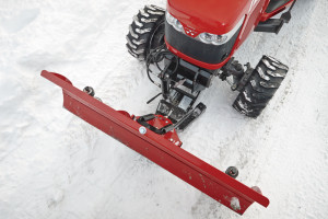 The MF1700 Series is adept at snow removal.