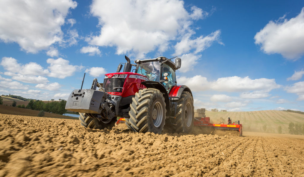 MF 8735 S launch at Agritechnica
